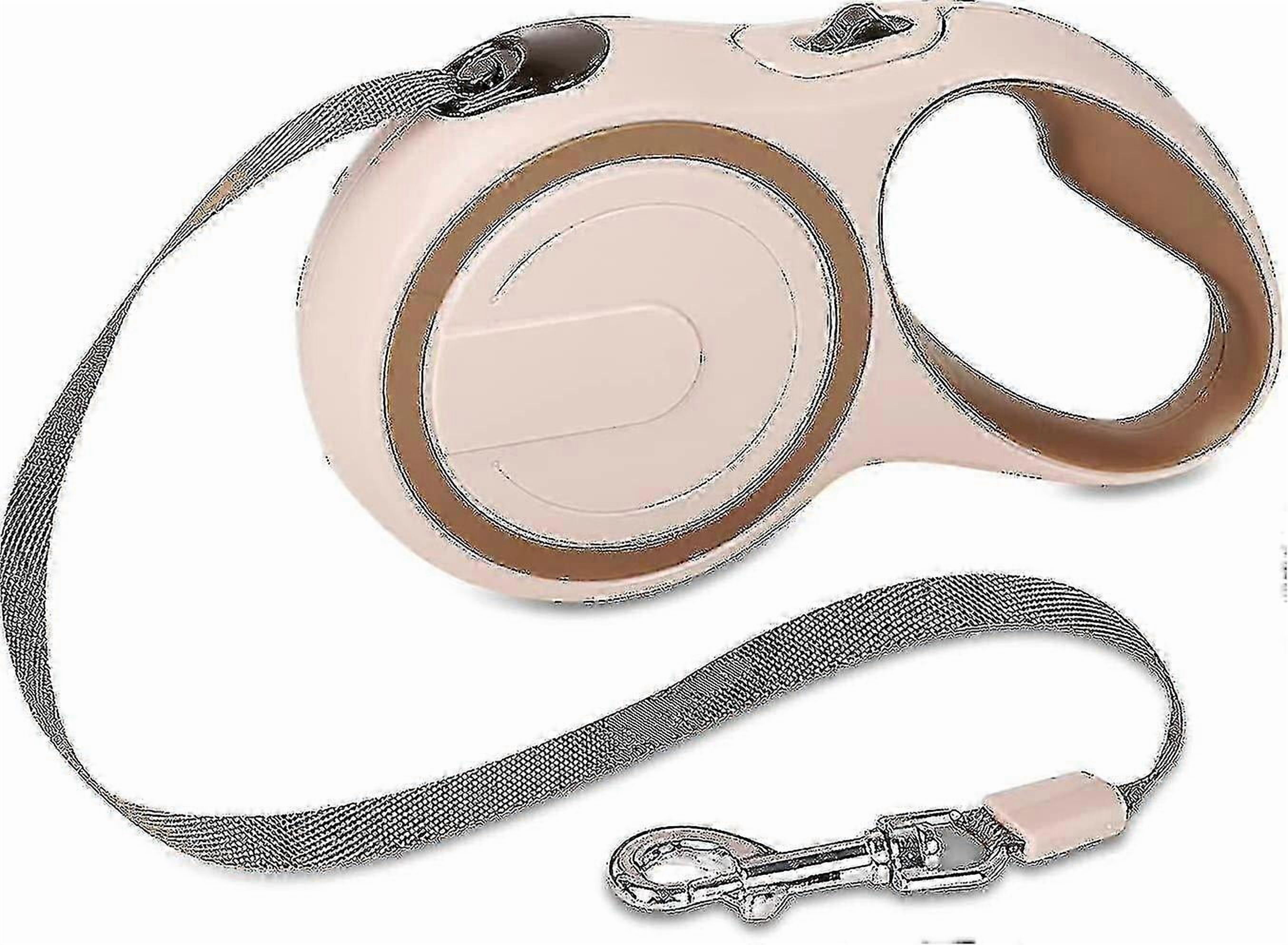 Retractable Dog Leash, One Button Brake And Lock, Tangle-free 360 ...