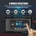 XINGJIU 20-Amp Smart Battery Charger,Lithium,LiFePO4,Lead-Acid(AGM/Gel/SLA..) Car Battery Charger,Trickle Charger, Maintainer/deep Cycle Charger,12V/20A and 24V/10A,for Boat,Motorcycle,Lawn Mower,Golf