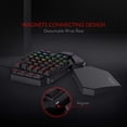 thumbnail image 4 of Redragon K585 DITI RGB Mechanical Gaming Keyboard - OUTEMU Blue, 4 of 6