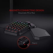 Redragon K585 DITI RGB Mechanical Gaming Keyboard - OUTEMU Blue