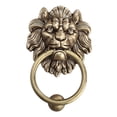 thumbnail image 4 of yotijay Lion Head Door Knocker Brass Decorative Front Door Knocker for Closet Office C, 4 of 9