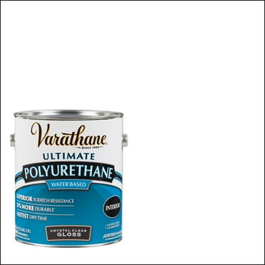 Gloss Clear, Varathane Ultimate Polyurethane Water-Based-200031, Gallon, 2 Pack