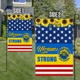 thumbnail image 6 of Flagwix Ukraine Strong Sunflower Ukrainian Flag Peace For Ukraine Stand With Ukraine Pray For Ukraine MLH2283F Ukraine Flags, Indoor Outdoor Decoration - Garden Flag (11.5" x 17.5"), 6 of 6