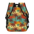 thumbnail image 4 of Wukai Colorful Hawaii Palms Laptop Backpack Casual Travel Backpack Large School Bag for College, Business,Travel-One Size, 4 of 5