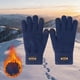 thumbnail image 1 of Guantes de Ciclismo de Invierno para Estudiantes Gmm251029002, Forrados con Lana Gruesa y Resistentes Al Viento, Cálidos, para Deportes Al Aire Libre, Senderismo, Correr, Esquí y Protección Contra El, 1 of 6