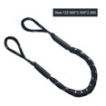 thumbnail image 3 of Dock Rope Boat Mooring Cord Securing dock rope elastic Mooring Line for Kayak Jet Motorboat Docking Accessory, Black, White, Wave, 3 of 9