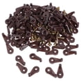 thumbnail image 1 of Minkissy 100Sets Brown Glass Door Retainer Clips with Screws for Bathroom Wardrobe Mirror Installation, 1 of 7