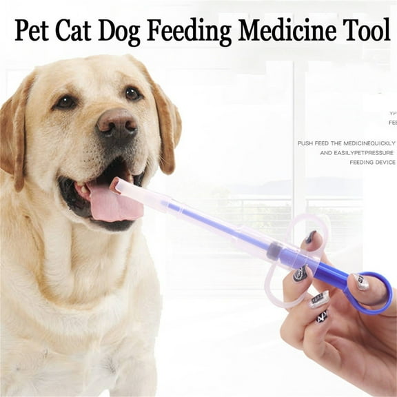 Nkmbld Pet Grooming Supplies Pet Dog Feeding Tool Tablet Piller Water Kit Giving Device