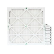 21-1/2 x 23-5/16 x 1 MERV 10 Pleated Air Filters by Glasfloss. Case of 12. Replacement filters for Carrier, Payne, & Bryant.