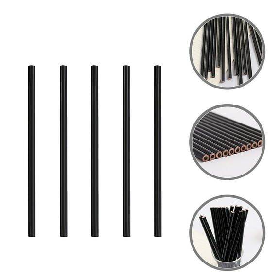 WHAMVOX  5 Pcs Multipurpose Mark Pen Whiteboard Marker Pens Lead Pencils Black