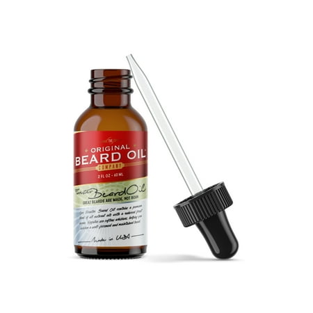 Forester Beard Oil (2 oz) 100% Natural, Softens and