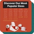 thumbnail image 3 of Aegis Adhesives - 2" Circle Stickers - Direct Thermal Labels Compatible with Rollo, Zebra, MUNBYN, and More Desktop Printers (12 Rolls, 750/Roll), 3 of 9