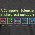 thumbnail image 3 of CafePress - A Computer Scientist In The Great Outdoors (Light) - Men's Classic Graphic Cotton T-Shirt, 3 of 4