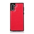 thumbnail image 2 of For Samsung Galaxy Note 10 Wallet Case with Card Holder, Premium PU Leather Kickstand Credit Card Slots Case,[RFID Blocking] Double Magnetic Clasp Back Flip Durable Shockproof Cover, Red, 2 of 10