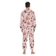 thumbnail image 7 of Halloween Pumpkin and Ghost Adult onesie Pajamas, Crystal Velvet Ultra Soft Warm Jumpsuit for Men and Women, 7 of 7