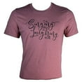 thumbnail image 7 of JCS Wildlife Singing Birds and Laughing Bees Heather Mauve Shirt, 7 of 7