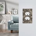 thumbnail image 5 of Rocae Leopard And Zebra1 for Decorator Light Switch or Receptacle Outlet Wall Plate,Polycarbonate Thermoplastic-Style S, 5 of 6