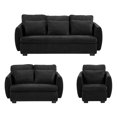 thumbnail image 1 of Sala 3-2-1 Dicasa Kuma (Sofá, Love Seat y Sillón) Negro para Sala, 1 of 13