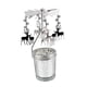 thumbnail image 3 of Portavelas giratorio elegante Macarena 2 piezas Metal vidrio, 3 of 8
