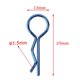 thumbnail image 4 of 10 Uds Rc Car Shell Body Clips R Pin hebillas para Axial Scx6,2 Afortunado Sencillez, 4 of 5