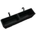 thumbnail image 4 of vidaXL Planters 2 pcs Water Hyacinth Black, 4 of 8
