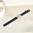 thumbnail image 2 of HSHDLDF Bracelet d'Alerte Médicale Rouge pour Hommes Femmes Urgence Premiers Soins Aînés Alarme Santé Plaque en Acier Inoxydable Bracelet Ajustable en Silicone Bracelets, 2 of 4