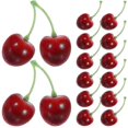 thumbnail image 3 of Faux Fruit Cherry Decorative Set for Plastic and Foam Material 25Pcs, 3 of 5