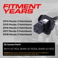 thumbnail image 5 of Master Tailgaters Replacement for Mazda 3 Hatchback (2014-2018) Backup Camera OE Part # BHY1-67-RCX, BHN9-67-RC0A, BHN9-67-RC0, 5 of 7