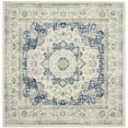 thumbnail image 3 of SAFAVIEH Evoke Teale Traditional Bordered Area Rug, Ivory/Blue, 4' x 6', 3 of 10