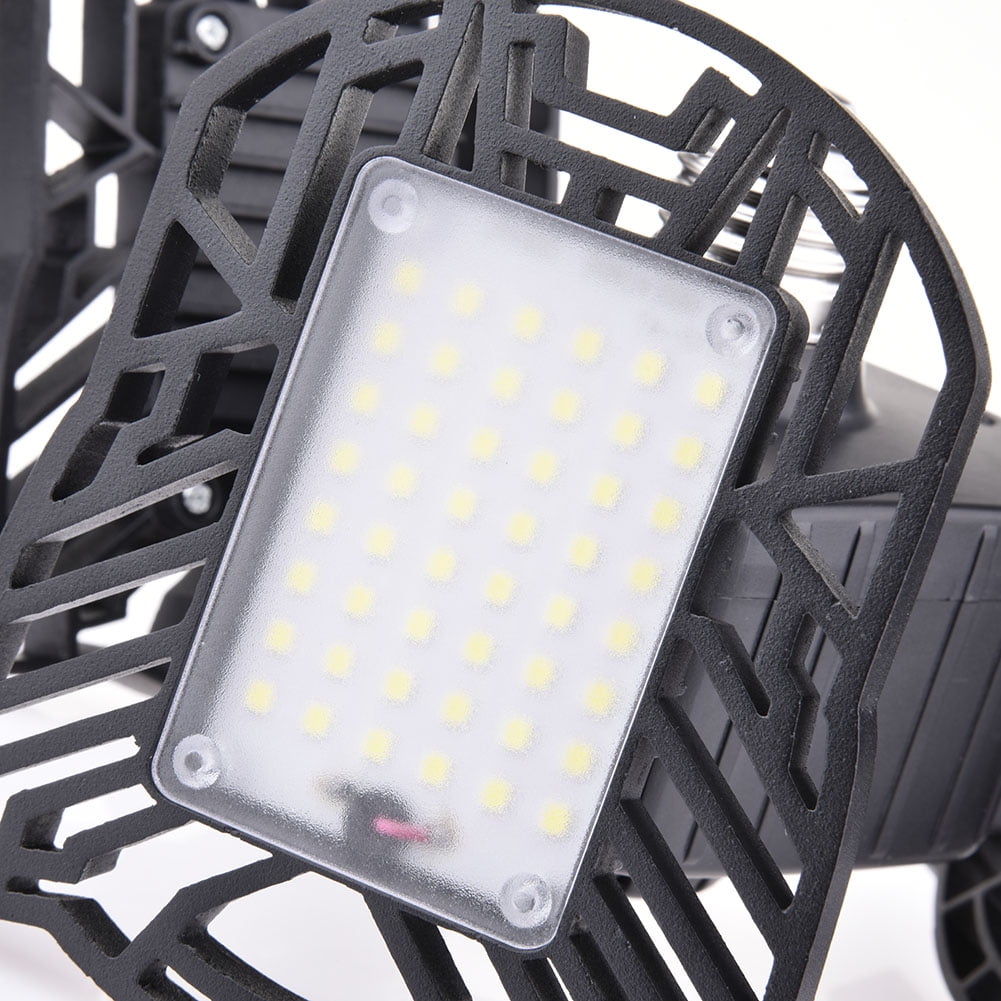 Adjustable Garage Lamp 80W//8000LM LED Three Light Workshop Parking Warehouse