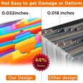 thumbnail image 4 of 24 Pockets Expanding File Folder with Lid - Plastic Portable Filling Storage with Big Capacity Expandable Wallet Stand, 4 of 7