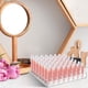 thumbnail image 4 of Organizador de maquillaje acrílico transparente Mumufy con soporte para pintalabios, 56 ranuras, 4 of 7