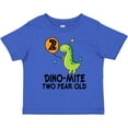 thumbnail image 3 of Inktastic 2nd Birthday Dinosaur Party Two Year Old Boys Toddler T-Shirt, 3 of 5