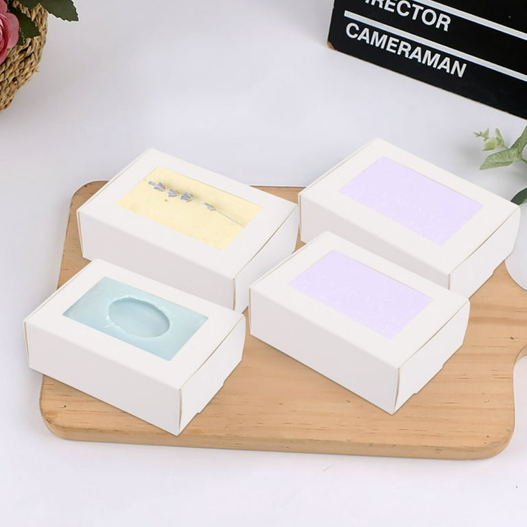 Soap boxes for homemade soap 30Pcs Soap Packaging Boxes Kraft