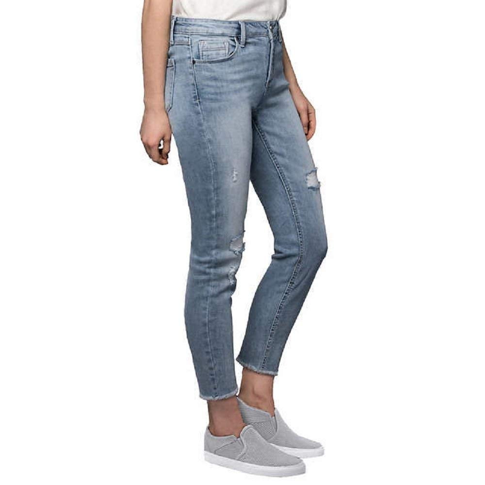 Kenneth Cole New York Womens Jess Blue Denim Mid-Rise Skinny Jeans 26 BHFO 5593 