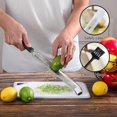 thumbnail image 5 of Efficient Kitchen Tool for Parmesan, Lime, Garlic, Ginger, Chocolate, Cinnamon & Nutmeg with Non-Slip Handle (Black), 5 of 5
