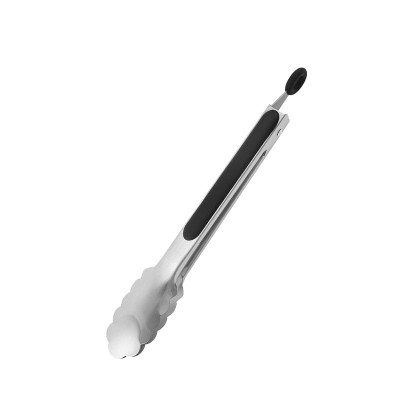 Tianlu 11 Inch BBQ Tongs, Stainless Steel BBQ Tongs, Premium Grill