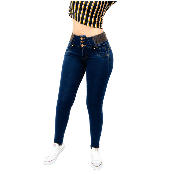 Jeans Mujer Ultra Skinny Levanta Pompi Michaelo Jeans REF6480 Walmart en linea