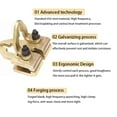 Jiaroutk Right Angle Universal Clamp, Auto Body Frame Repair Scissor