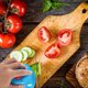 thumbnail image 1 of unbranded 2Ud Guardamanos Azul Para Cortar Alimentos Seguro Y Multifuncional Con Compacto, 1 of 6