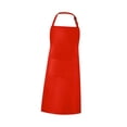 thumbnail image 2 of DOLITY Bib Apron Kitchen Apron DIY Occasion Utility Apron Chef Apron Cooking Apron for Orange, 2 of 9