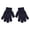 Navy, variant on XIMIN Toddler Boys Girls Stretchy Magic Mittens Kid Solid Color Gloves Stretch Full Finger Winter Snow Protection Warm Knit Gloves Supplies