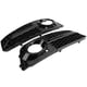 thumbnail image 4 of 2pcs for RS4 Style Glossy Black Front Bumper Fog Light Grilles for Audi A4 B8 2009-2012, 4 of 5