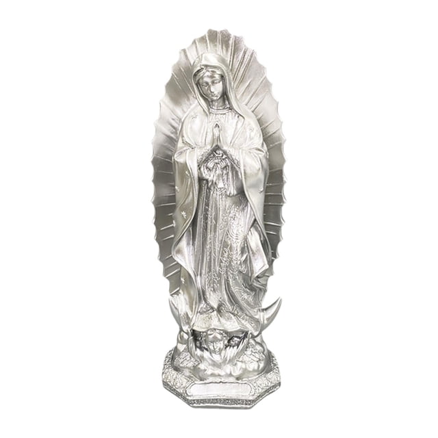 Estatua de la Santísima María, elegante figura, accesorio para el hogar, coleccionable, capilla católica Estilo C