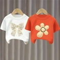 thumbnail image 5 of Kaemgyyd 2 Pack Baby Boys Girls T-Shirt Cute Print Short Sleeve Summer Tee Toddler Unisex Crew Neck Tops 2-11 Y, 5 of 5