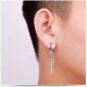 thumbnail image 5 of 1 Pair Cross Ear Clip Earrings for Men Women Punk Black Earrings Jewelry Gifts, 5 of 5