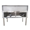 thumbnail image 5 of Techtongda Commercial Double-head High Fire Stove Chinese Cooking Stove LPG Double Burner with Baffle and Water Basin Stainless Steel, 5 of 12