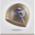 thumbnail image 1 of Kids Swim Caps, Silicone Waterproof Comfy Bathing Cap Swimming Hat for Long and Short Hair, 1 of 5