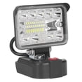 thumbnail image 3 of Luz de trabajo LED de 3 pulgadas con soporte Lámpara inalámbrica para iluminación exterior Emergencia 54W 2800LM 6500K, 3 of 5