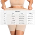 thumbnail image 4 of BiZtdJrK Black Shapewear for Women Tummy Control High Waist Body Shaper Thigh Slimmer Stretch Butt Lifting Shaping Shorts Under Dress L, 4 of 6